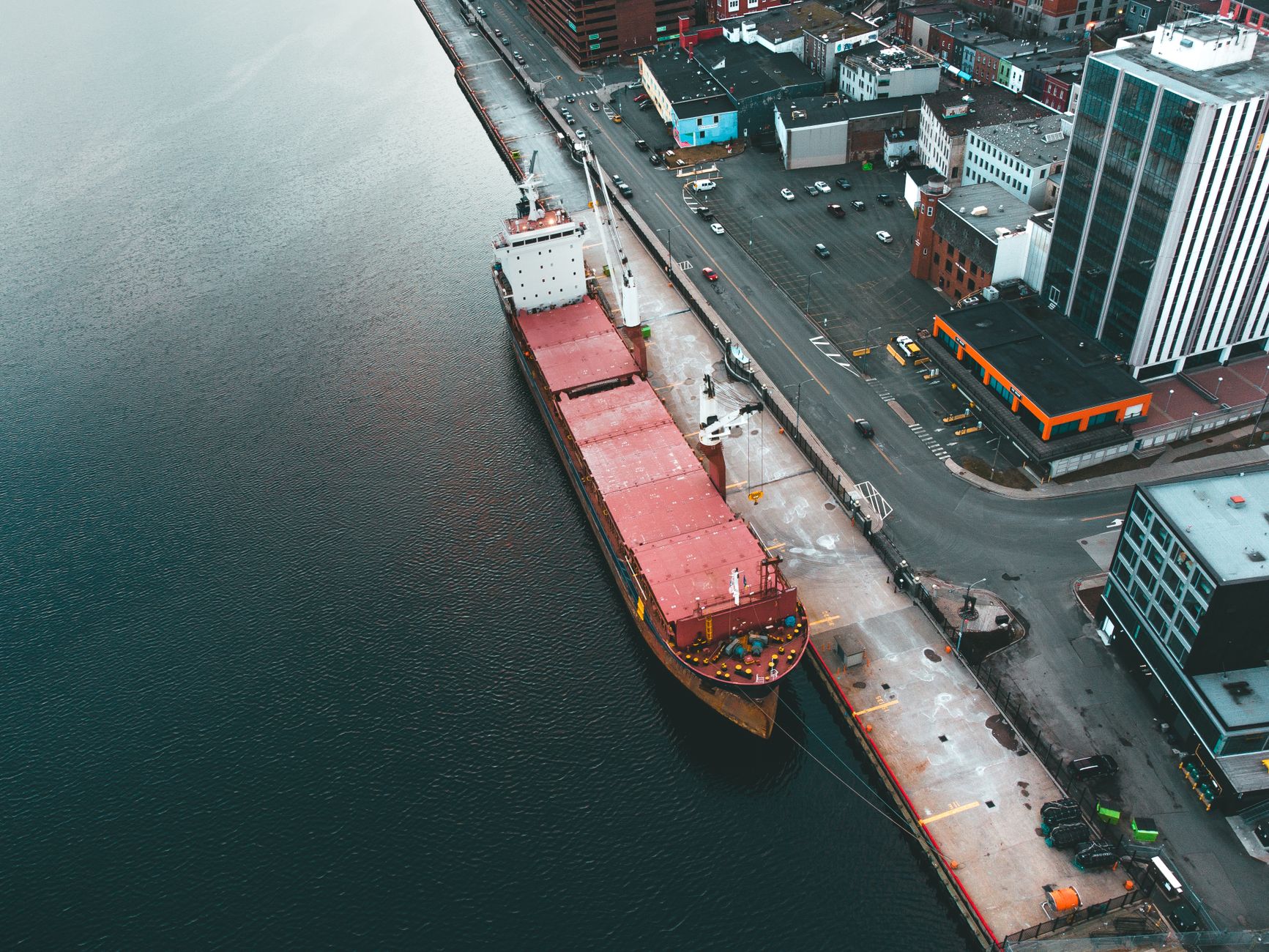 drones hit ships